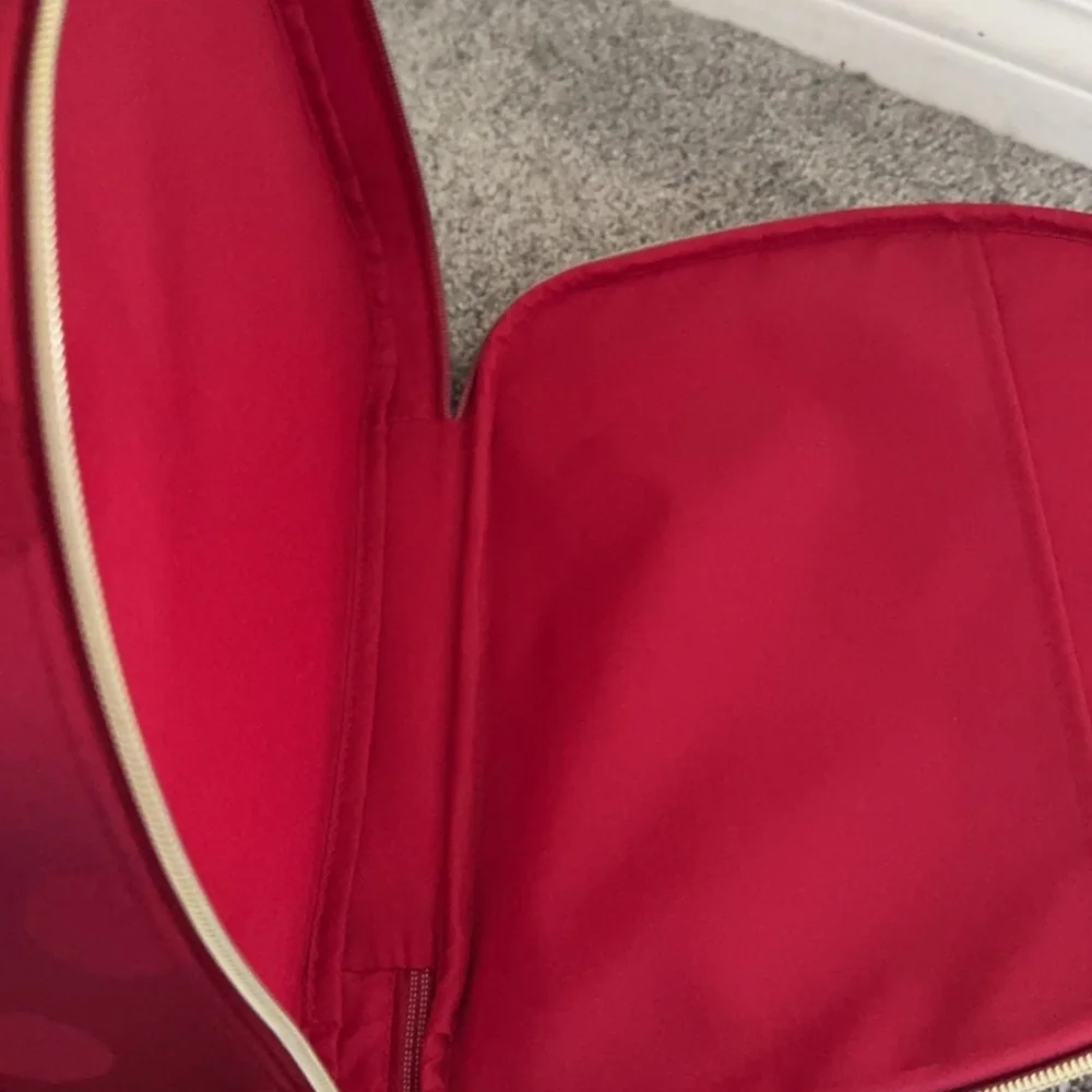 Estée Lauder 2025 Holiday Collection Red Polka Dot Cosmetic Train Case